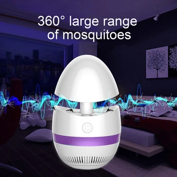Behogar Safe USB Powered Mosquito Killer Lamp Insect Catcher Trap Zapper LED Light Lamp for Home Kitchen Bedroom Office
Behogar Safe USB Powered Mosquito Killer Lamp Insect Catcher Trap Zapper LED Light Lamp for Home Kitchen Bedroom Office
