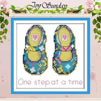 Baby shoes painting counted Cross Stitch 11CT 14CT Cross Stitch Set Wholesale DIY Cross-stitch Kit Embroidery Needlework
Baby shoes painting counted Cross Stitch 11CT 14CT Cross Stitch Set Wholesale DIY Cross-stitch Kit Embroidery Needlework