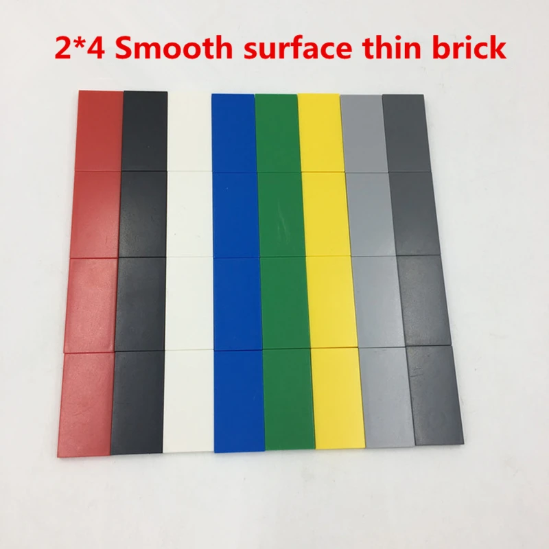 100g/lot 2*4 Building Block thin brick Smooth surface Compatible with KNOWN BRAND Educational Toy Multicolor toys for Children
100g/lot 2*4 Building Block thin brick Smooth surface Compatible with KNOWN BRAND Educational Toy Multicolor toys for Children