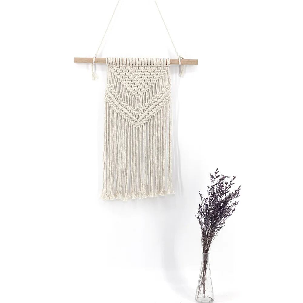 Macrame Woven Wall Hanging 50X45CM Modern Bohemian Wall Art Tapestry Decor for House, Apartment, Dorm Room, Nursery, Party Decor
Macrame Woven Wall Hanging 50X45CM Modern Bohemian Wall Art Tapestry Decor for House, Apartment, Dorm Room, Nursery, Party Decor