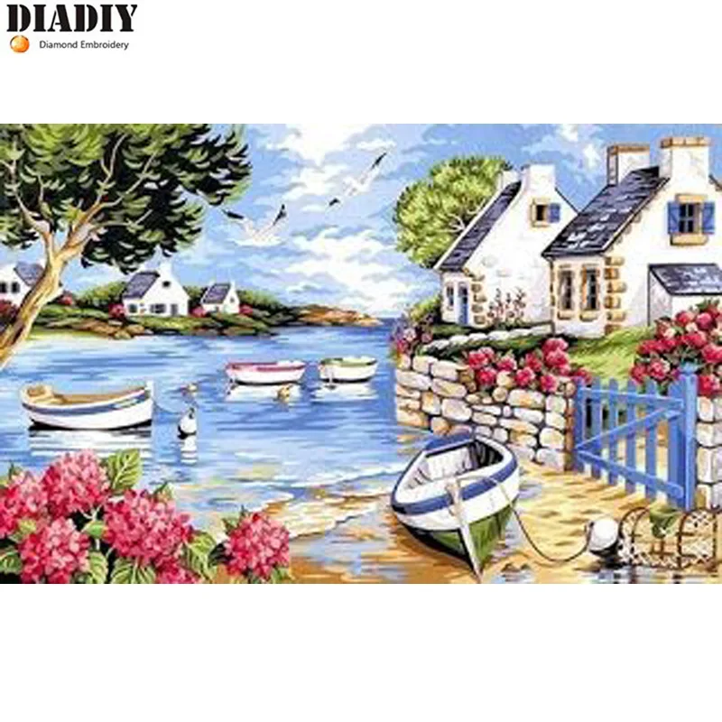 DIADIY Full Square/Round Drill 5D DIY Diamond Painting Seaside Brittany Embroidery Cross Stitch Mosaic Rhinestone Decor
DIADIY Full Square/Round Drill 5D DIY Diamond Painting Seaside Brittany Embroidery Cross Stitch Mosaic Rhinestone Decor
