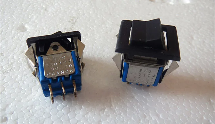 Original new 100% France import B2010Q embedded button toggle switch 6pin 2gear rocker switch
Original new 100% France import B2010Q embedded button toggle switch 6pin 2gear rocker switch