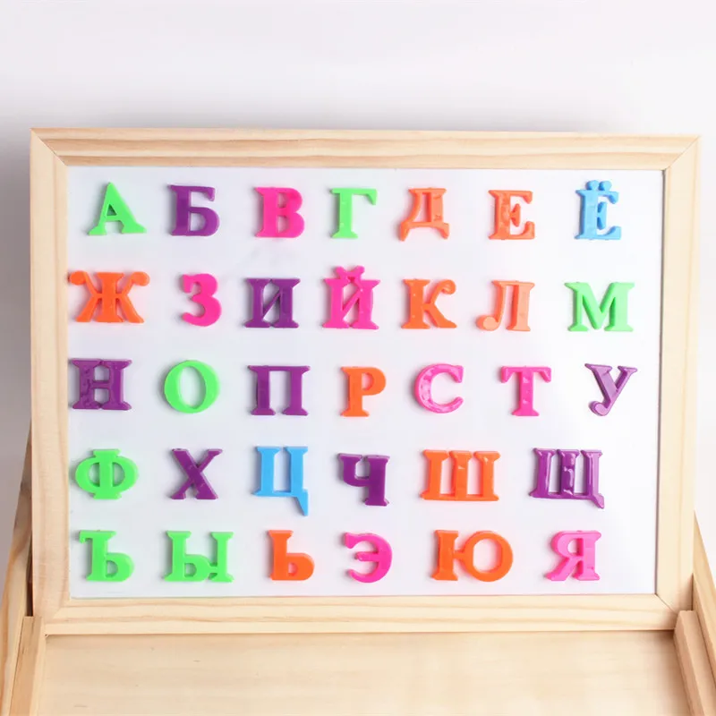 33pcs Russian Alphabet Magnetic Letters Baby Educational & Learning Toy Fridge Refrigerator Message Board for Baby
33pcs Russian Alphabet Magnetic Letters Baby Educational & Learning Toy Fridge Refrigerator Message Board for Baby