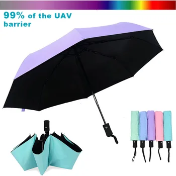 Wind Resistant Folding Automatic Umbrella Windproof Travel Rain Sun Umbrellas with Auto Open Close Button FP8
Wind Resistant Folding Automatic Umbrella Windproof Travel Rain Sun Umbrellas with Auto Open Close Button FP8