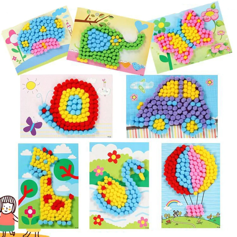 Kids Creative Handmade 3D EVA Foam DIY Plush Ball Painting Stickers Children Educational Handmade Toy
Kids Creative Handmade 3D EVA Foam DIY Plush Ball Painting Stickers Children Educational Handmade Toy