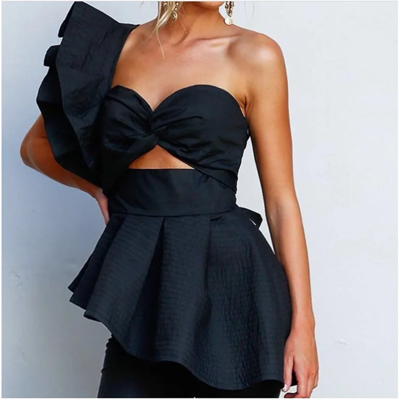 LANMREM 2019 New Fashion Patchwork Ruffle Sexy Sleeveless Short Type Black White Irregular Tank Tops Female's Tops Vestido WB093
LANMREM 2019 New Fashion Patchwork Ruffle Sexy Sleeveless Short Type Black White Irregular Tank Tops Female's Tops Vestido WB093