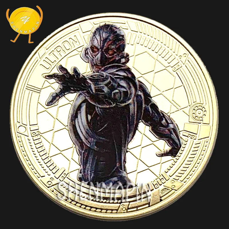 Vision Commemorative Coin Avengers Marvel Movie Coins Collectibles Children's Cartoon Animation Toy Birthday Gift Time Gem
Vision Commemorative Coin Avengers Marvel Movie Coins Collectibles Children's Cartoon Animation Toy Birthday Gift Time Gem
