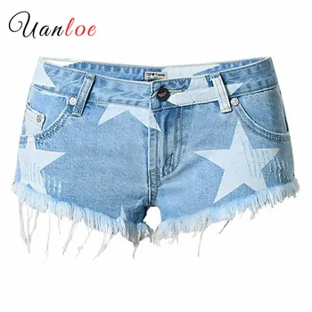 2019 Sexy Mini Shorts Jeans Women Summer Star Print Denim Short Tassel Beach Denim Vacation Club Irregular Printing Short Ladies
2019 Sexy Mini Shorts Jeans Women Summer Star Print Denim Short Tassel Beach Denim Vacation Club Irregular Printing Short Ladies