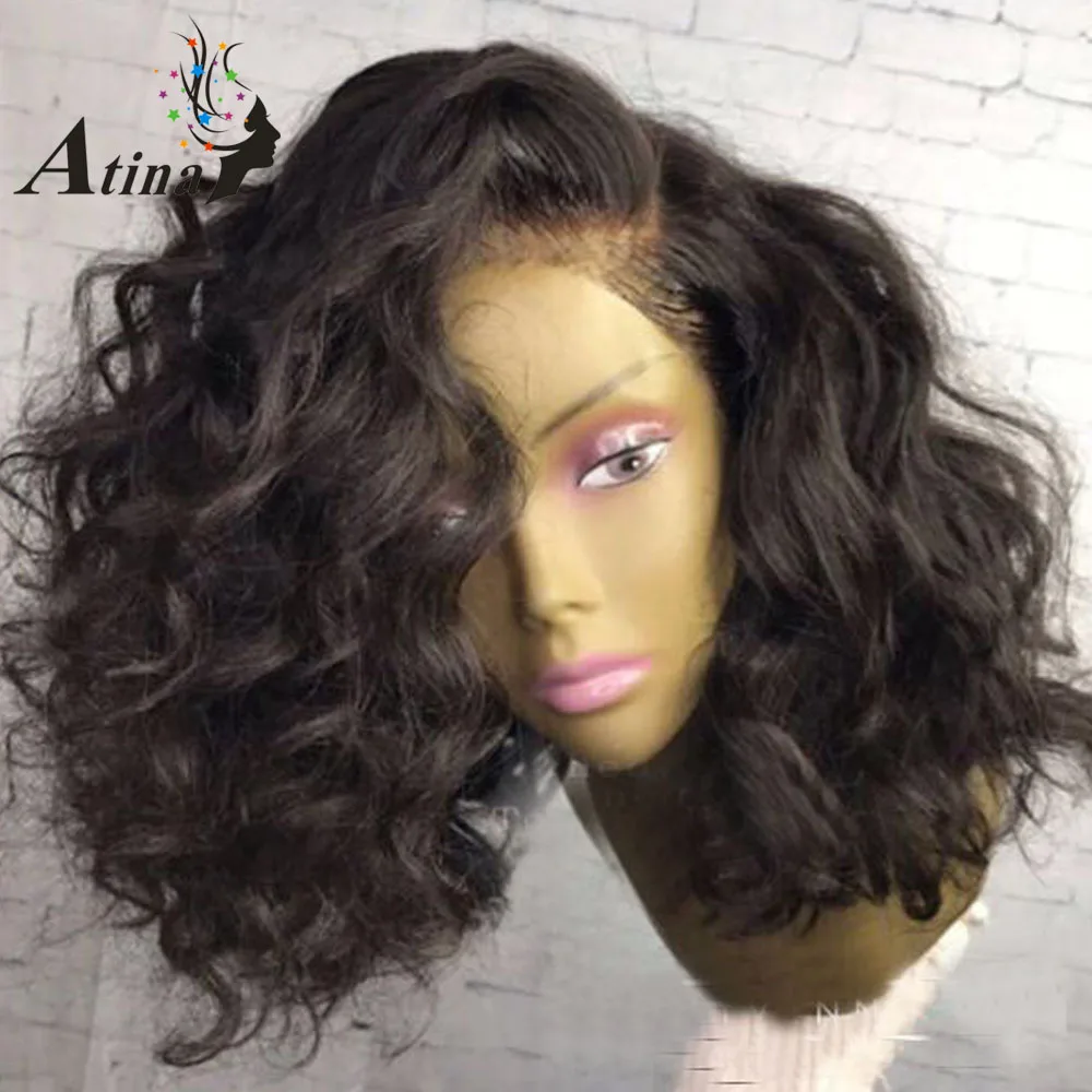 Natural Black 13*6 Deep Part Lace Front Bob Wig Curly Wavy Blunt Cut Lace Front Human Hair Wigs 180% Density Pre Plucked Remy
Natural Black 13*6 Deep Part Lace Front Bob Wig Curly Wavy Blunt Cut Lace Front Human Hair Wigs 180% Density Pre Plucked Remy