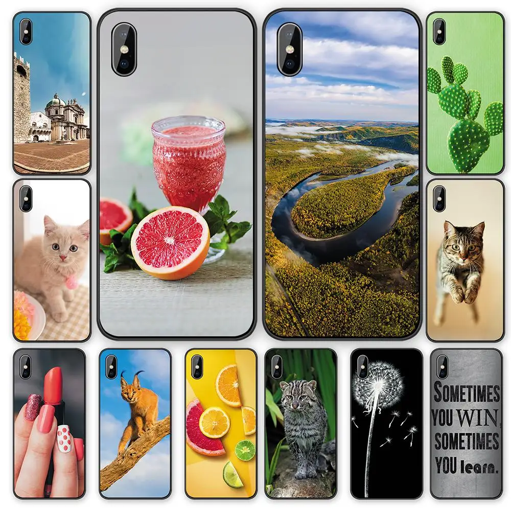 Ретро Чехол для обоев силиконовый чехол телефона из ТПУ iphone 6plus 6 8 X цветы Животные
