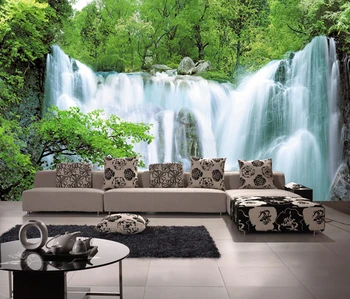 Large 3d Tv mural sofa waterfall wallpaper, Eco-friendly nature wall paper for wall,
Large 3d Tv mural sofa waterfall wallpaper, Eco-friendly nature wall paper for wall,