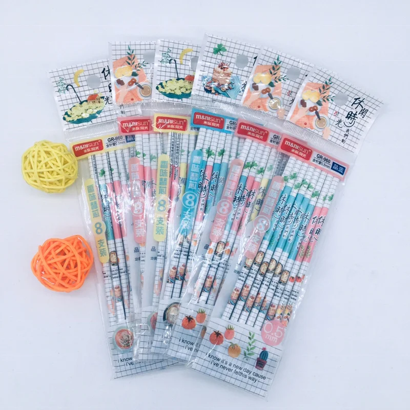 8pcs/set Gel Pens Refills Colored Pencils Cute Stationery 0.5mm Gel Pen Special Refill Cute Pens Kawaii School Supplies
8pcs/set Gel Pens Refills Colored Pencils Cute Stationery 0.5mm Gel Pen Special Refill Cute Pens Kawaii School Supplies