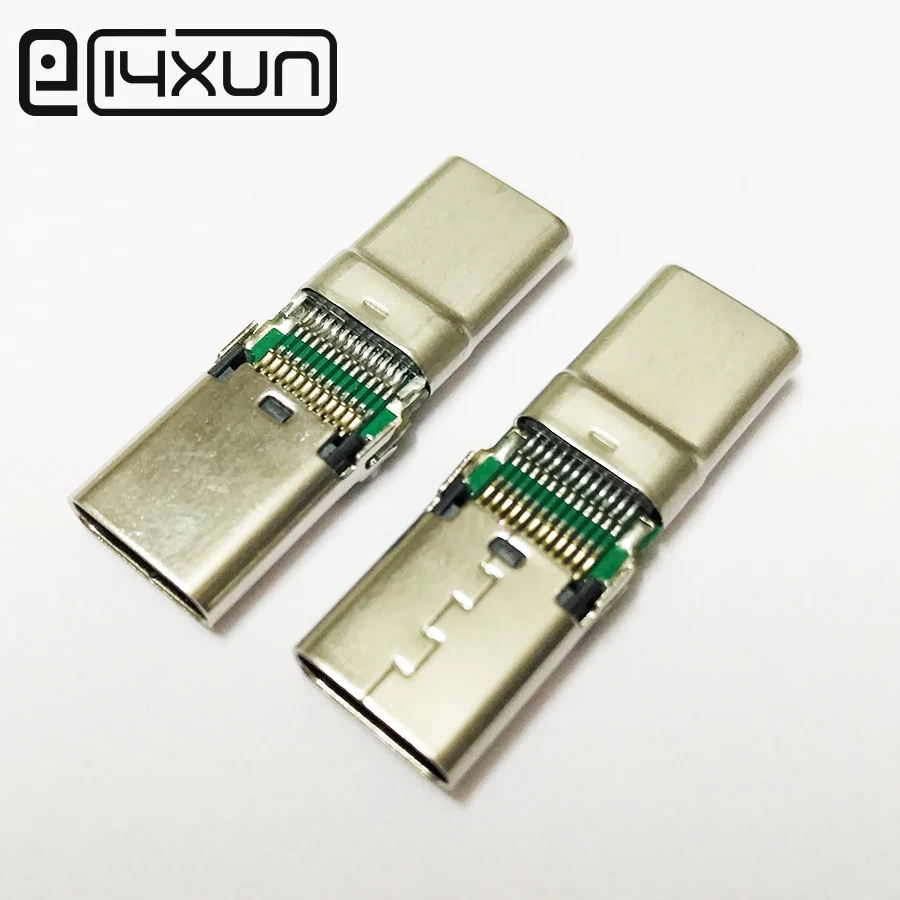 1pcs USB 3.1 Type C Connector 24Pin Male Plug to Female jack Extension Cord Testing Line DIY Adapter
1pcs USB 3.1 Type C Connector 24Pin Male Plug to Female jack Extension Cord Testing Line DIY Adapter
