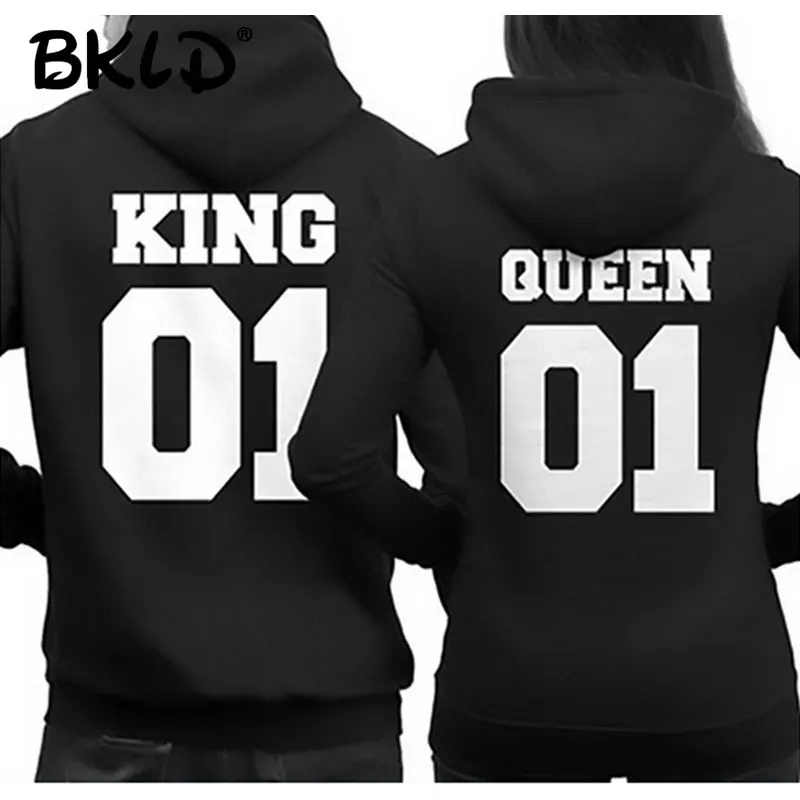 BKLD 2022 Fashion King Queen Hoodie Couple Pullover Sweatshirt Unisex Hoodies Causal Long Sleeve Hooded Love Hoodies Men Women
BKLD 2022 Fashion King Queen Hoodie Couple Pullover Sweatshirt Unisex Hoodies Causal Long Sleeve Hooded Love Hoodies Men Women