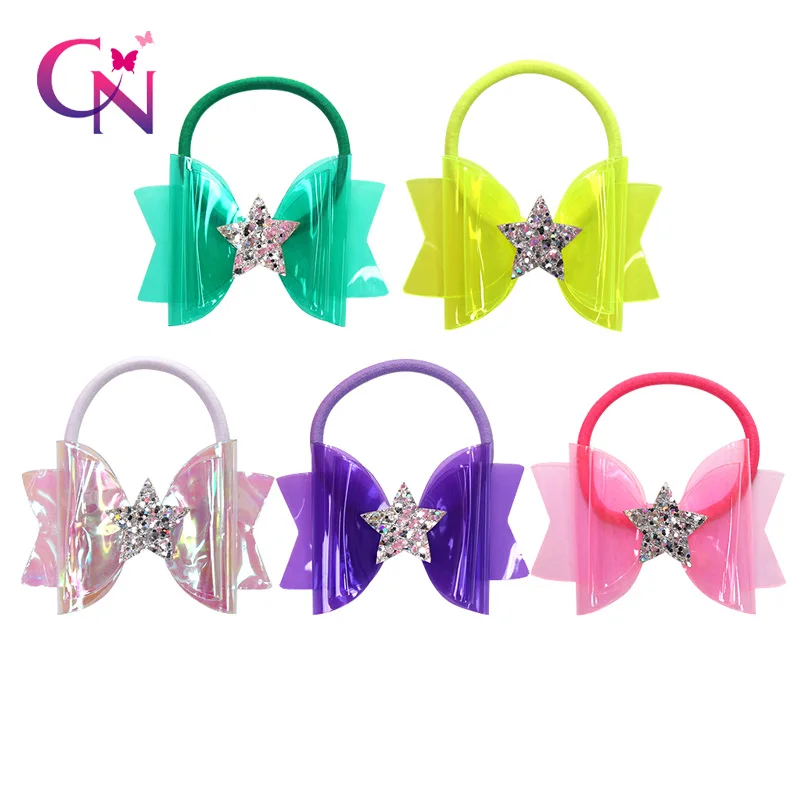 CN 10Pcs/lots 3'' Waterproof Jelly Bows With Elastic Hair Band For Girls Shiny Glitter Star Swim Pool Bows Kids Hair Accessories
CN 10Pcs/lots 3'' Waterproof Jelly Bows With Elastic Hair Band For Girls Shiny Glitter Star Swim Pool Bows Kids Hair Accessories