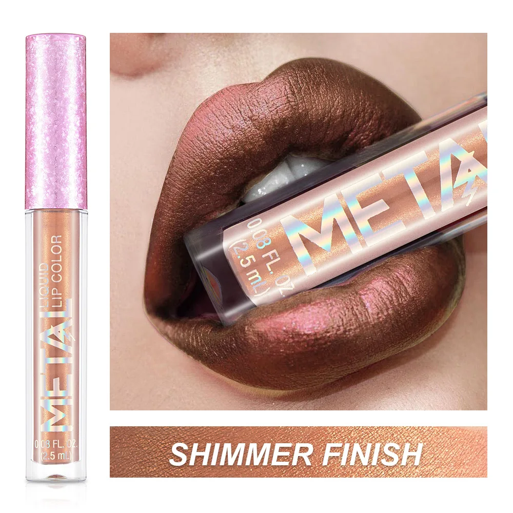 Liquid Metallic Matte Lip Gloss Moisturize Long Lasting Waterproof Velvet Lipstick Nutritious Lip Tint NOT DRY Maquiagem TSLM2
Liquid Metallic Matte Lip Gloss Moisturize Long Lasting Waterproof Velvet Lipstick Nutritious Lip Tint NOT DRY Maquiagem TSLM2