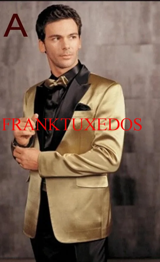 Custom Made wedding suits for men Groom Tuxedos Best Man Notch Lapel Groomsmen Men Wedding Suits Bridegroom (Jacket+Pants+Tie)
Custom Made wedding suits for men Groom Tuxedos Best Man Notch Lapel Groomsmen Men Wedding Suits Bridegroom (Jacket+Pants+Tie)