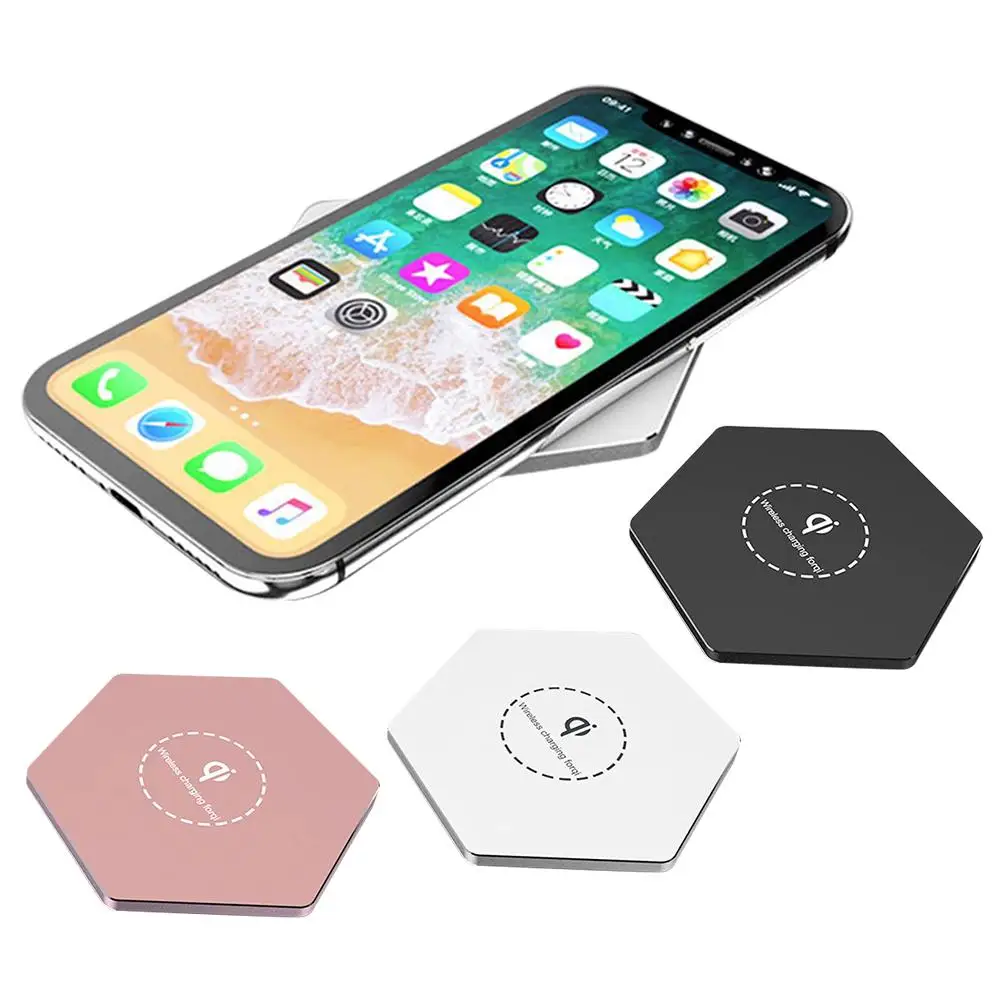 Qi Wireless Charger Fast Wireless Charging for iPhone X 8 XS Slim Compact Design Metal Texture Security Protection Fast Charge
Qi Wireless Charger Fast Wireless Charging for iPhone X 8 XS Slim Compact Design Metal Texture Security Protection Fast Charge
