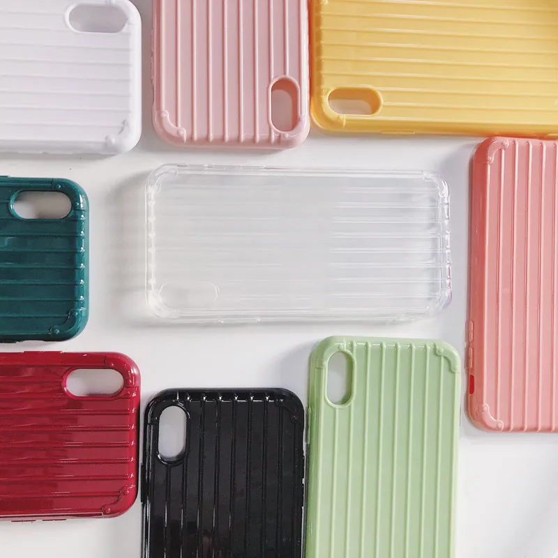 Luggage Slip Soft Silicone Case for iPhone 6 6S iPhone 7 8 Plus X 10 XR XS Max 7Plus 8Plus TPU Cute Candy Color Back Cover Case
Luggage Slip Soft Silicone Case for iPhone 6 6S iPhone 7 8 Plus X 10 XR XS Max 7Plus 8Plus TPU Cute Candy Color Back Cover Case