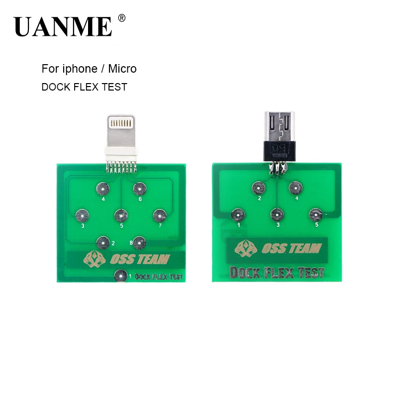 UANME Professional Charging Dock Flex Test Repair Tools For iPhoneX 8 8plus 7 6 6s Plus For Micro Android Phone Testing Tool
UANME Professional Charging Dock Flex Test Repair Tools For iPhoneX 8 8plus 7 6 6s Plus For Micro Android Phone Testing Tool