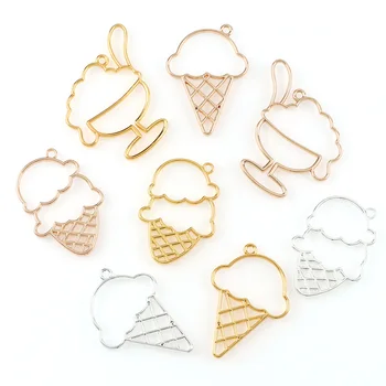 3pc/set Gold Sliver Rose Color Metal Frame Pendant Mix Food Ice Cream Charm Bezel Setting Cabochon Setting UV Resin Charm
3pc/set Gold Sliver Rose Color Metal Frame Pendant Mix Food Ice Cream Charm Bezel Setting Cabochon Setting UV Resin Charm