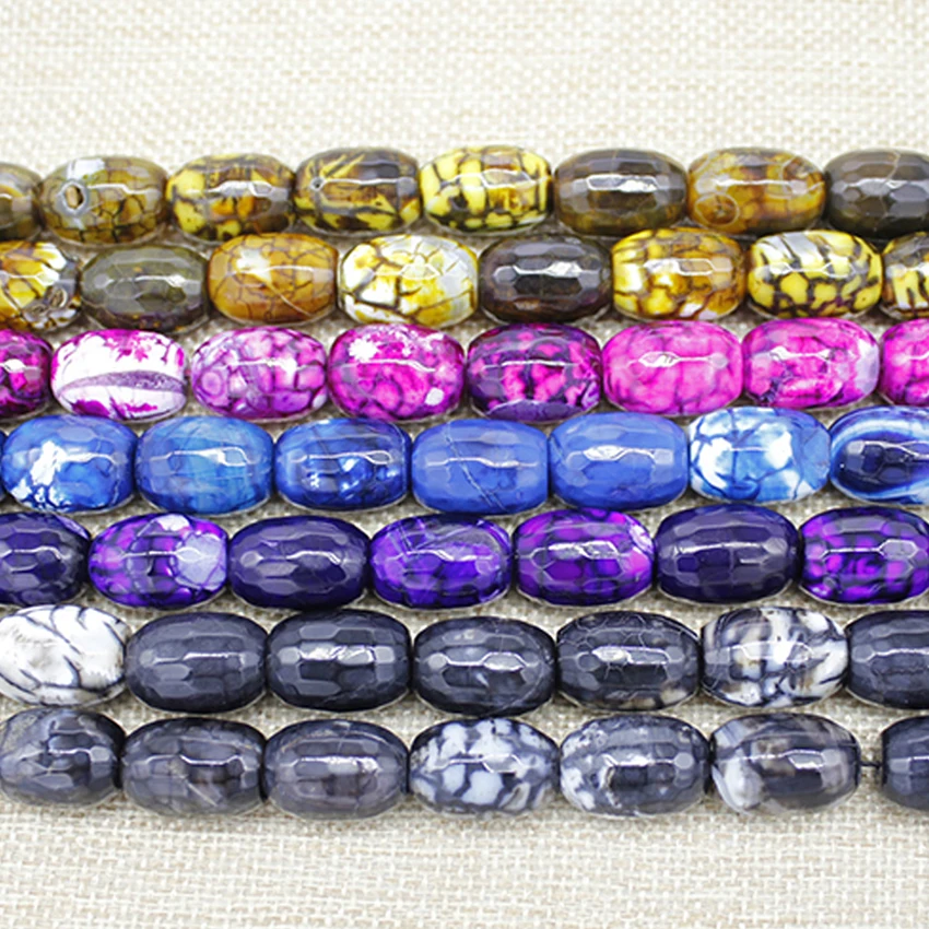 13*18MM Red Purple Blue Faceted Fire Agates Bucket Beads Over Shape Beads For Jewelry Making Bracelet Earrings Necklace Beads
13*18MM Red Purple Blue Faceted Fire Agates Bucket Beads Over Shape Beads For Jewelry Making Bracelet Earrings Necklace Beads