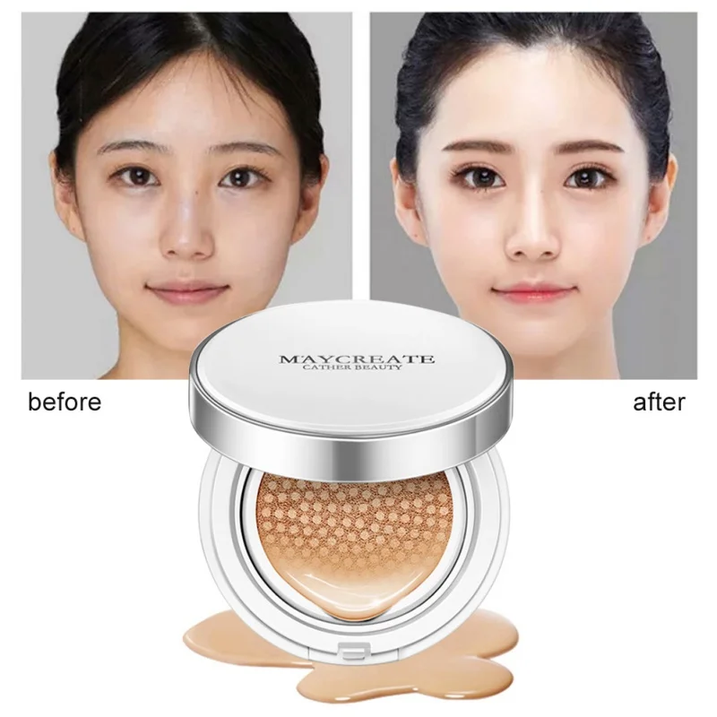 Air Cushion Whitening Korean BB Base Foundation Makeup Oil Cream Moisturizing Control Nude Concealer Cosmetics
Air Cushion Whitening Korean BB Base Foundation Makeup Oil Cream Moisturizing Control Nude Concealer Cosmetics