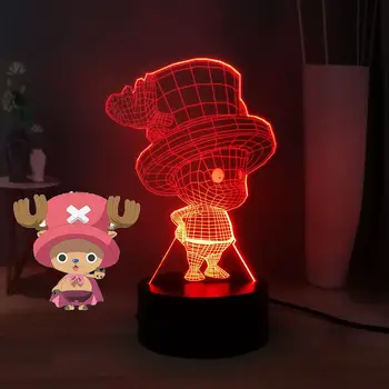 HOT SALE Japanese Comic 3D Illusion Lamp One Piece's Chopper USB Switch LED Bedside Night Light Cute Girl's room decor Toy Toys
HOT SALE Japanese Comic 3D Illusion Lamp One Piece's Chopper USB Switch LED Bedside Night Light Cute Girl's room decor Toy Toys