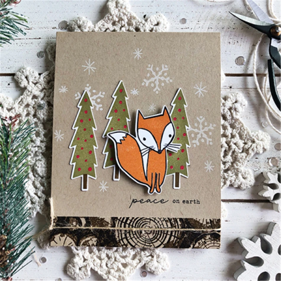 Naifumodo Animals Fox Stamps and Dies Scrapbooking Winter Craft Dies Cuts for Card Making Metal Cutting Dies Embossing New 2019
Naifumodo Animals Fox Stamps and Dies Scrapbooking Winter Craft Dies Cuts for Card Making Metal Cutting Dies Embossing New 2019