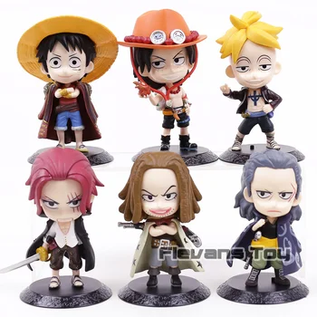 Anime One Piece Luffy Ace Marco Shanks Yasopp Benn Beckman Q Version PVC Figures Toys Car Decoration Dolls
Anime One Piece Luffy Ace Marco Shanks Yasopp Benn Beckman Q Version PVC Figures Toys Car Decoration Dolls