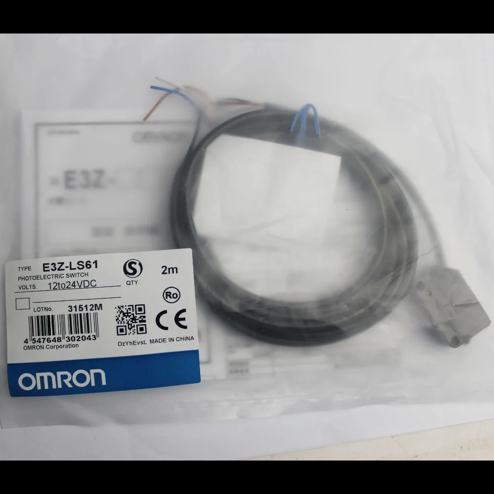 Photoelectric switch sensor E3Z-LS61, visible light, DC three lines, detection distance of 30 cm, voltage 24V
Photoelectric switch sensor E3Z-LS61, visible light, DC three lines, detection distance of 30 cm, voltage 24V