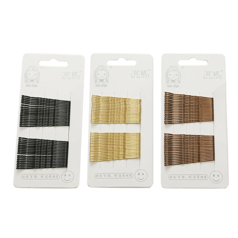 1 Set gold/coffee/black daily Metal Waved Hair Bobby Clip Salon Pins classic Grip Hairpin Barrette Hair Styling Accessories Tool
1 Set gold/coffee/black daily Metal Waved Hair Bobby Clip Salon Pins classic Grip Hairpin Barrette Hair Styling Accessories Tool