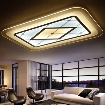 Slim LED acrylic rectangular square home ceiling lamp living room bedroom study dining hall aisle Ceiling light AC110-240V
Slim LED acrylic rectangular square home ceiling lamp living room bedroom study dining hall aisle Ceiling light AC110-240V