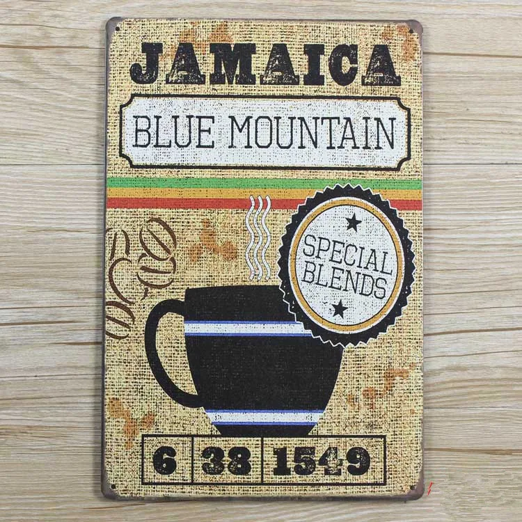 jamaica blue mountain RO-0136 about coffee vintage tin signs tinplate wall art craft for bar 20x30cm
jamaica blue mountain RO-0136 about coffee vintage tin signs tinplate wall art craft for bar 20x30cm