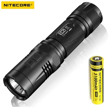Nitecore EC21 LED Flashlight Cree XM-G2 R5 460 Lumens 5 Mode With Red Light Waterproof for Camping +1pcs 18650 Battery
Nitecore EC21 LED Flashlight Cree XM-G2 R5 460 Lumens 5 Mode With Red Light Waterproof for Camping +1pcs 18650 Battery