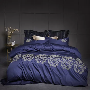 Blue Cane Vine Bedding Sets Egyptian Long-Staple Cotton European Style Embroidery Home Textiles Duvet Cover+BedSheet+Pillowcases
Blue Cane Vine Bedding Sets Egyptian Long-Staple Cotton European Style Embroidery Home Textiles Duvet Cover+BedSheet+Pillowcases