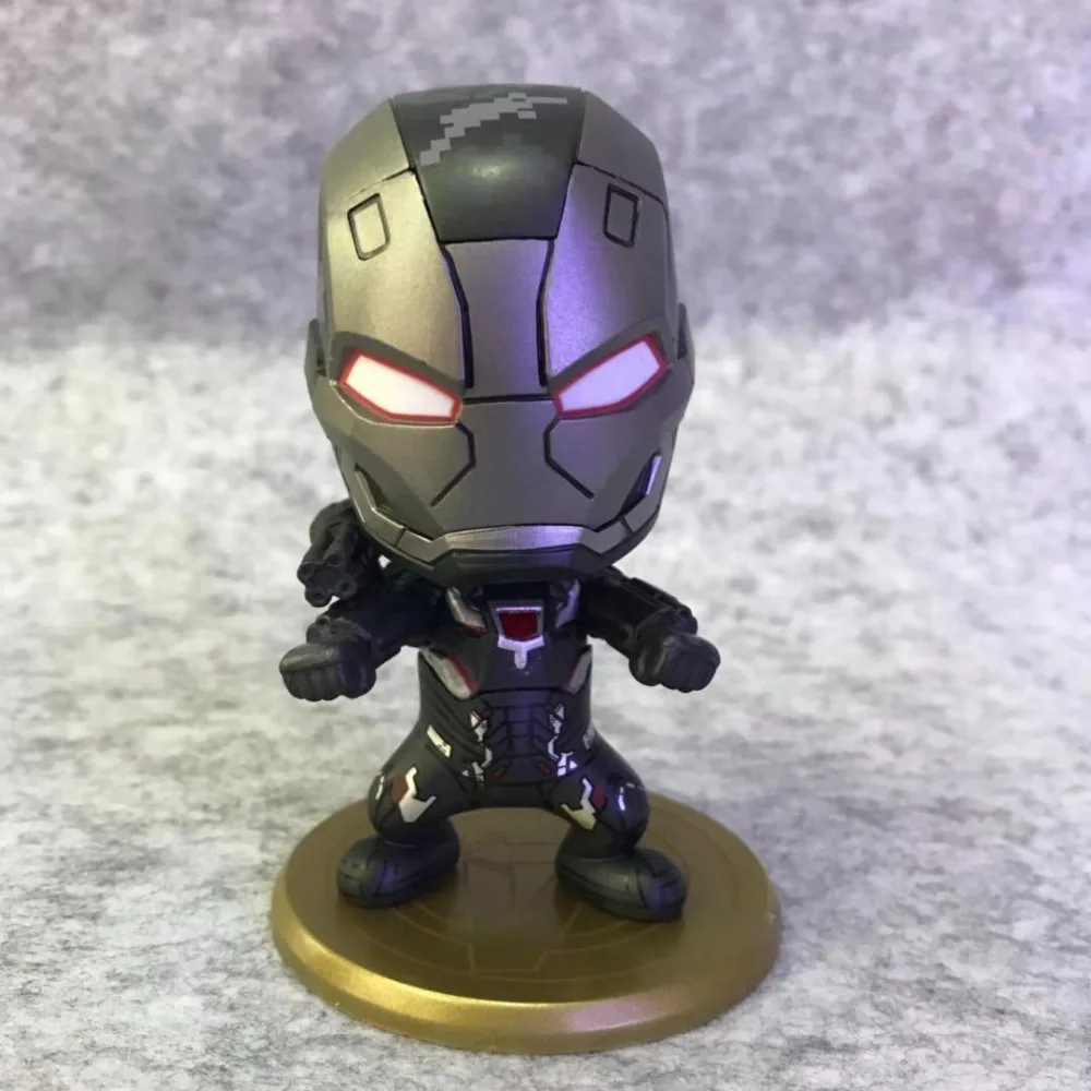 Avengers Infinity War Super Hero Iron Man War Machine PVC Action Figure Collectible Model Toys Cosbaby Bobble Head Doll 10cm
Avengers Infinity War Super Hero Iron Man War Machine PVC Action Figure Collectible Model Toys Cosbaby Bobble Head Doll 10cm