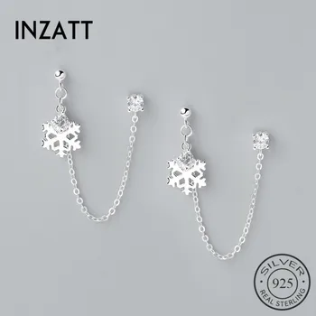 INZATT Bohemia 925S terling Silver Dangle Drop Earrings For Women Wedding Glossy Bead Geometric Snowflake Zircon Fine Jewelry
INZATT Bohemia 925S terling Silver Dangle Drop Earrings For Women Wedding Glossy Bead Geometric Snowflake Zircon Fine Jewelry