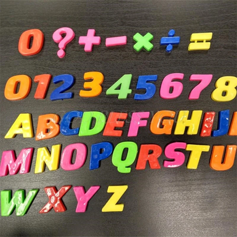 Gift Set Magnets Teaching Alphabet Set Of 42 Colorful Magnetic Fridge Letters & Numbers Education Learn Cute Kid Baby Toy
Gift Set Magnets Teaching Alphabet Set Of 42 Colorful Magnetic Fridge Letters & Numbers Education Learn Cute Kid Baby Toy