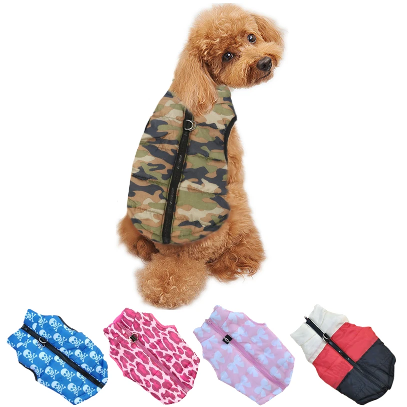 Fashion Print Clothes For Dogs Winter Coat XS-L Pet Clothes For Small Dogs Cats Warm Puppy Vest Jacket Wholesale 30NV27
Fashion Print Clothes For Dogs Winter Coat XS-L Pet Clothes For Small Dogs Cats Warm Puppy Vest Jacket Wholesale 30NV27