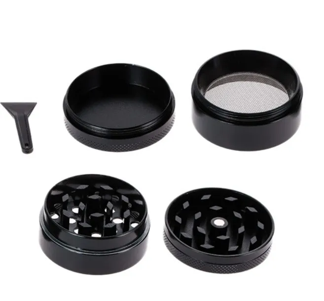 Mini 4 Layers Alloy Metal Tobacco Crusher Hand Muller Smoke Herbal Herb Grinder (10)