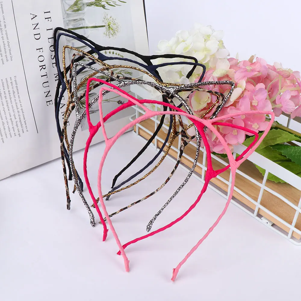 2019 Korean Kid Hair Accessories Hair Band Cat Ears Sexy Hairband Headdress Girls Bezel Headwear Ears Cartoon DIY Headband
2019 Korean Kid Hair Accessories Hair Band Cat Ears Sexy Hairband Headdress Girls Bezel Headwear Ears Cartoon DIY Headband