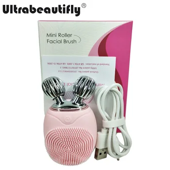 Mini USB V Face Shaping Lifting Tightening Roller Massager Silicone Facial Cleaning Brush Facial Cleanser Skin Whitening Machine
Mini USB V Face Shaping Lifting Tightening Roller Massager Silicone Facial Cleaning Brush Facial Cleanser Skin Whitening Machine