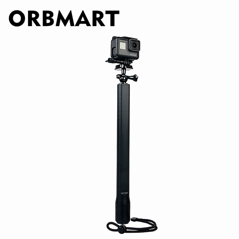 

ORBMART Big Size Lengthen Selfie Stick 360 Degree Adjustment Monopod For Gopro Hero 6 5 4 SJCAM SJ4000 Xiaomi Yi 2 Mijia Camera