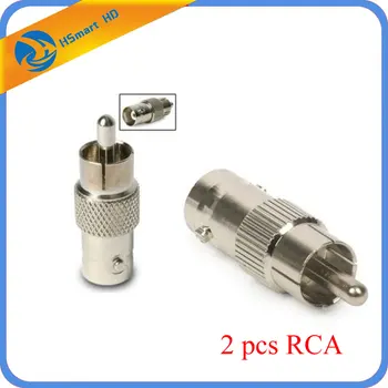2PCS BNC Female to RCA Male Cable Connector Adapter for CCTV Camera Accessories Systeme Adapter/Converter for Car Camera System
2PCS BNC Female to RCA Male Cable Connector Adapter for CCTV Camera Accessories Systeme Adapter/Converter for Car Camera System