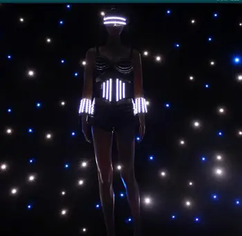 Super Bright LED Luminous Sexy Lady Dress Flashing Light Up Ballroom Costume Party Evening Event Stage Glasses Waistband Clothes
Super Bright LED Luminous Sexy Lady Dress Flashing Light Up Ballroom Costume Party Evening Event Stage Glasses Waistband Clothes