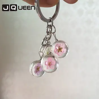 Lovely Cute Cherry Blossoms Dried Flowers Key Chain Women Fashion Dry Flowers Glass Keychain Bag Accesories
Lovely Cute Cherry Blossoms Dried Flowers Key Chain Women Fashion Dry Flowers Glass Keychain Bag Accesories