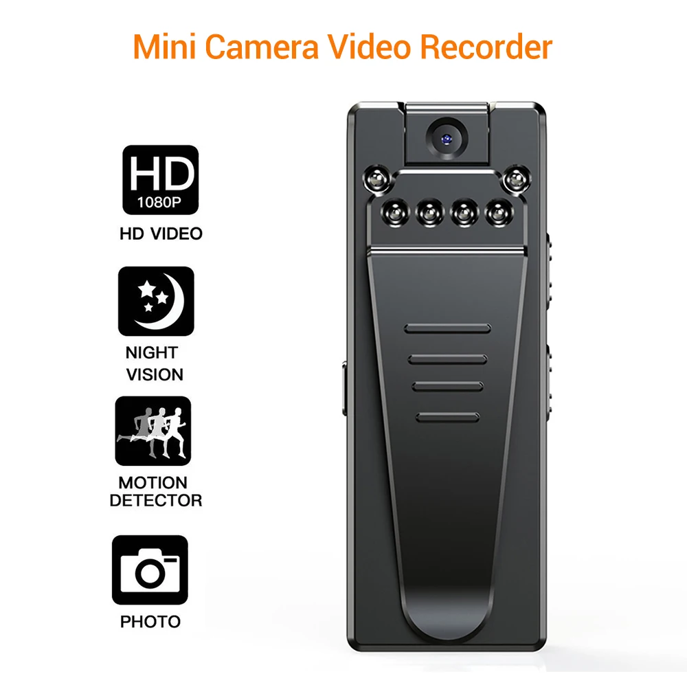 A7 1080P mini Camera Infrared Webcam Video Digital Audio Recorder Night Vision 500 mAh Support 32GB Body Camera
A7 1080P mini Camera Infrared Webcam Video Digital Audio Recorder Night Vision 500 mAh Support 32GB Body Camera