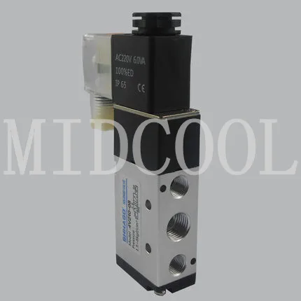 Пневматический Соленоидный клапан 4V210 08 AC110V порт 1/4 "двухпозиционный