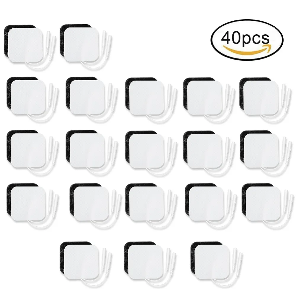 50 * 50mm Electrode Pads Self Adhesive Replacement Tens Non-woven Fabric Physical Therapy ReusableTENS Unit Patches Pad messager
50 * 50mm Electrode Pads Self Adhesive Replacement Tens Non-woven Fabric Physical Therapy ReusableTENS Unit Patches Pad messager
